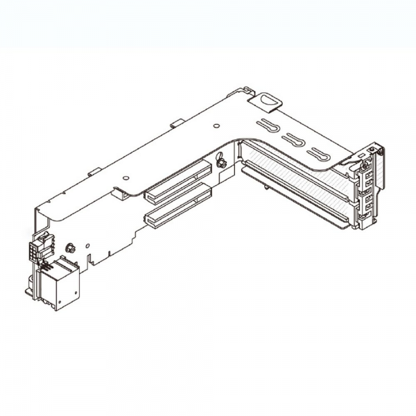 Райзер-карта Lenovo ThinkSystem V3 2U x16/x8/x8 PCIe Gen4 Riser 1/2 Option Kit