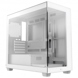 Корпус для ПК Case Ocypus Gamma C52 WH mATX / win / white / no PSU / Tempered Glass