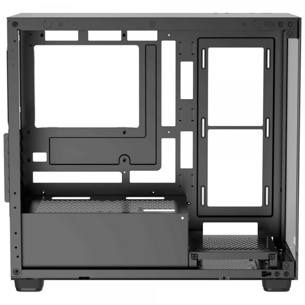 Корпус для ПК Case Ocypus Gamma C52 BK mATX / win / black / no PSU / Tempered Glass
