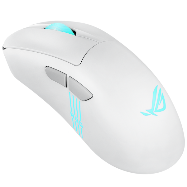 Мышь ASUS P722 ROG KERIS II ORIGIN/WHT 65g 42,000DPI Bluetooth 5.1 2.4GHz 7buttons