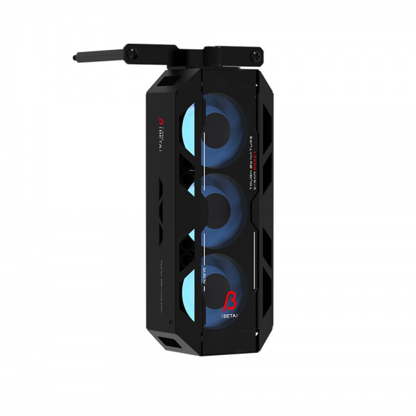 Охлаждение для оперативной памяти ALSEYE AS.03.08.0002 (C-RAM-Beta-B) Product size: 156.75 * 82 * 35mm Material: 0.8mm SPCC thick sheet metal Number of fans: 3 Size: 40 * 40 * 20mm Box: Black Leaf: Milk white Luminous effect: internally emitting ARGB Spee