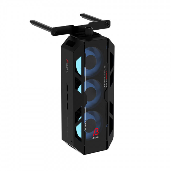 Охлаждение для оперативной памяти ALSEYE AS.03.08.0002 (C-RAM-Beta-B) Product size: 156.75 * 82 * 35mm Material: 0.8mm SPCC thick sheet metal Number of fans: 3 Size: 40 * 40 * 20mm Box: Black Leaf: Milk white Luminous effect: internally emitting ARGB Spee