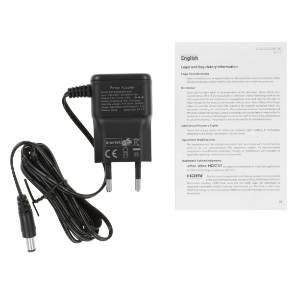 Коммутатор Dahua 8-port 10/100M RJ45 Non-PoE Switch, Plastic case