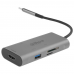 Концентратор Dahua 7-in-1 Docking station 7 in 1 USB 3.1 Type-C to USB 3.0 + HDMI + SD/TF + PD Docking Station