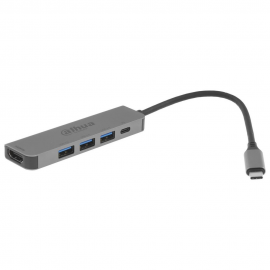 Концентратор Dahua 5-in-1 Docking station 5 in 1 USB 3.1 Type-C to HDMI + USB 3.0 + PD Docking Station
