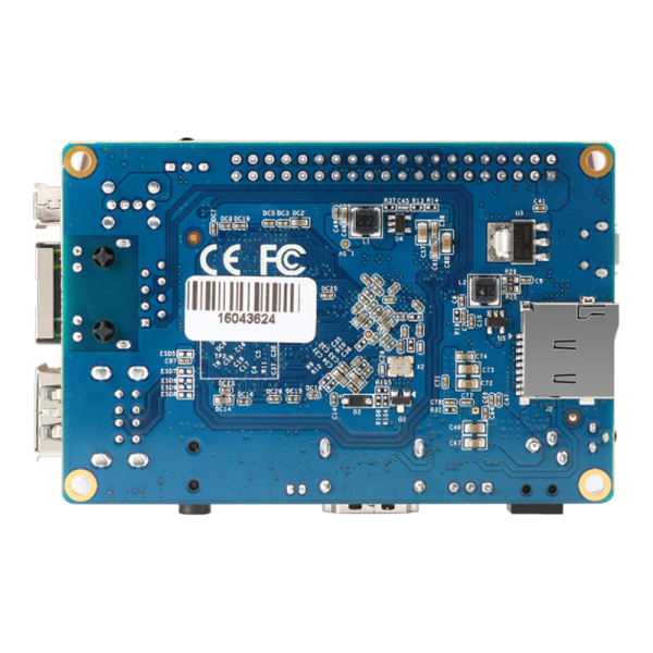 Одноплатный компьютер Orange Pi Orange Pi PC Plus RAM 1GB, 8GB eMMC flash