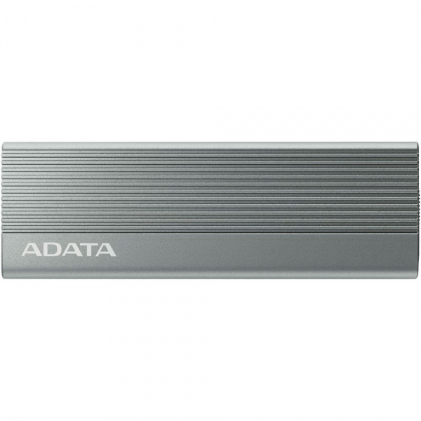 Корпус для HDD/SSD  M.2 ADATA External SSD Enclosure EC680 USB 3.2 Gen2, NVMe/SATA, RGB, Titanium Grey, RTL