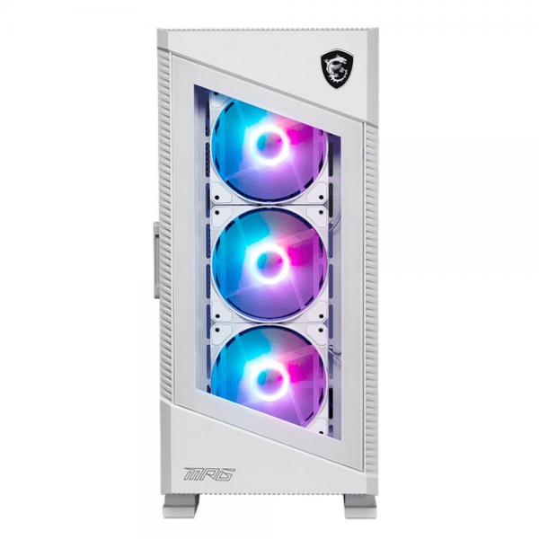 Корпус для ПК MSI Bad Pack MPG VELOX 100R WHITE, 2xUSB 3.0, 1xType C, 4x120mm ARGB Fan, ARGB 2xUSB 3.0, 1xType C, 4x120mm ARGB Fan, ARGB bp