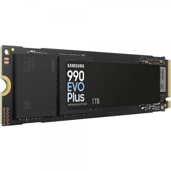 Твердотельный накопитель SSD Samsung M.2 2280 1 TB 990 EVO PLUS PCIe 4.0 x 4 / 5.0 x 2 NVMe