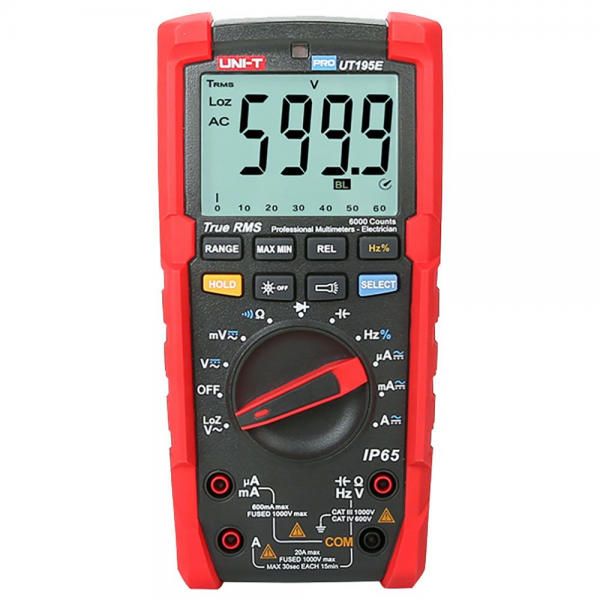 Профессиональный мультиметр UNI-T UT195E  bp Bad Pack