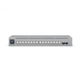 Коммутатор Ubiquiti BadPack UniFi Switch Pro Max 16 PoE PoE-коммутатор в стойку, 4х 2.5G RJ45, 12х 1G RJ45, 2х 10G SFP+, раздача 180 Вт bp