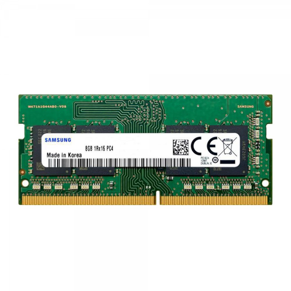 Модуль памяти 8GB Samsung DDR4 3200 SO DIMM  Laptop Non-ECC, CL22, 1.2V, 1Rx16, Bulk