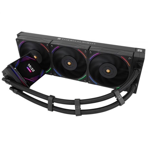 Жидкостная система охлаждения Thermalright Cooler Hyper Vision 360 Argb Black/ Display/ all Intel/AMD