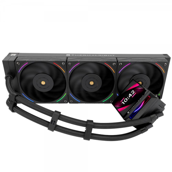 Жидкостная система охлаждения Thermalright Cooler Hyper Vision 360 Argb Black/ Display/ all Intel/AMD