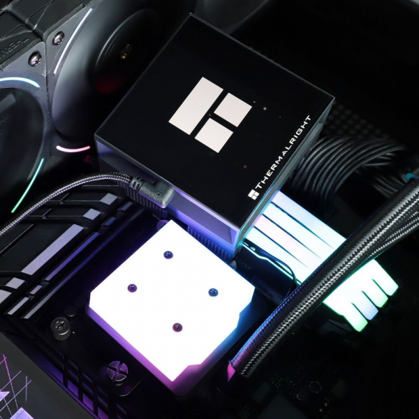 Жидкостная система охлаждения Thermalright Cooler Hyper Vision 360 Argb Black/ Display/ all Intel/AMD