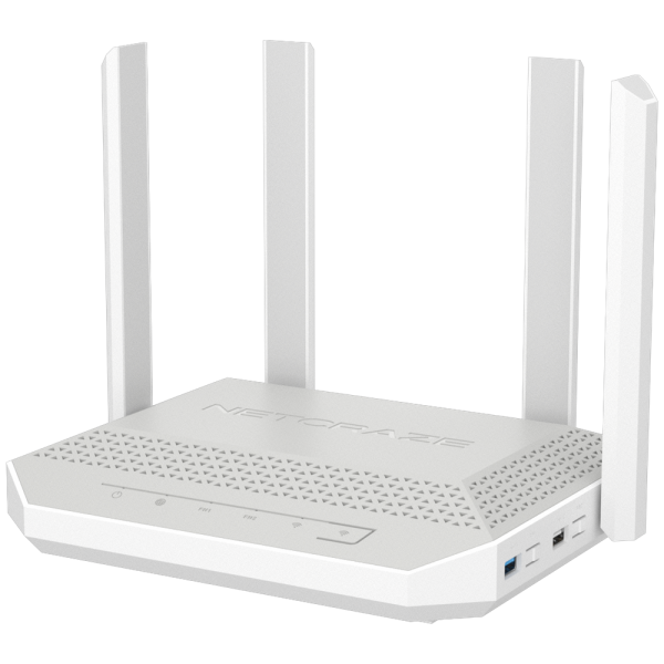 Маршрутизатор (Keenetic)  Netcraze Giga (NC-1012) Мультигигабитный интернет-центр с Mesh Wi-Fi 6 AX3000,  Smart-коммутатором 1×2.5G/SFP и 4×1G, многофункциональными портами USB 3.0 и 2.0
