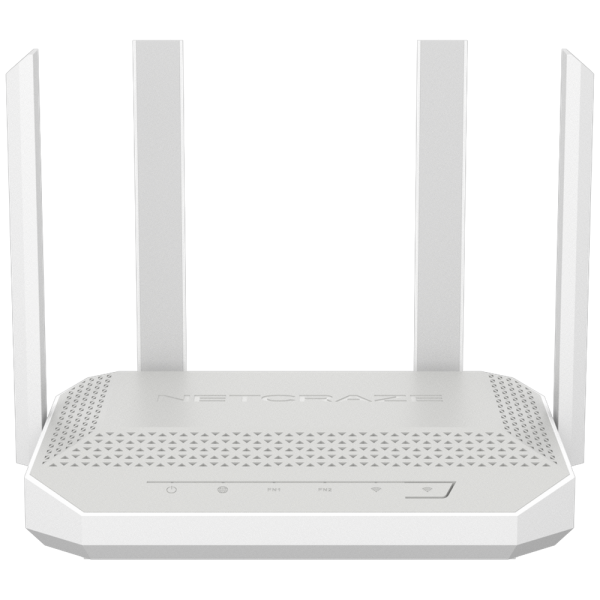 Маршрутизатор (Keenetic)  Netcraze Giga (NC-1012) Мультигигабитный интернет-центр с Mesh Wi-Fi 6 AX3000,  Smart-коммутатором 1×2.5G/SFP и 4×1G, многофункциональными портами USB 3.0 и 2.0
