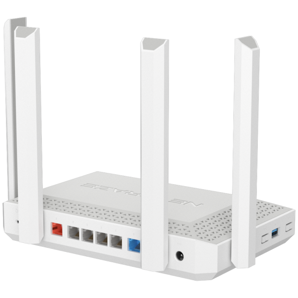 Маршрутизатор (Keenetic) Netcraze Ultra (NC-1812) Мультигигабитный интернет-центр с Mesh Wi-Fi 7 BE7200,  Smart-коммутатором 1×10G, 1×2.5G и 4×1G, многофункциональными портами USB 3.2 и 2.0