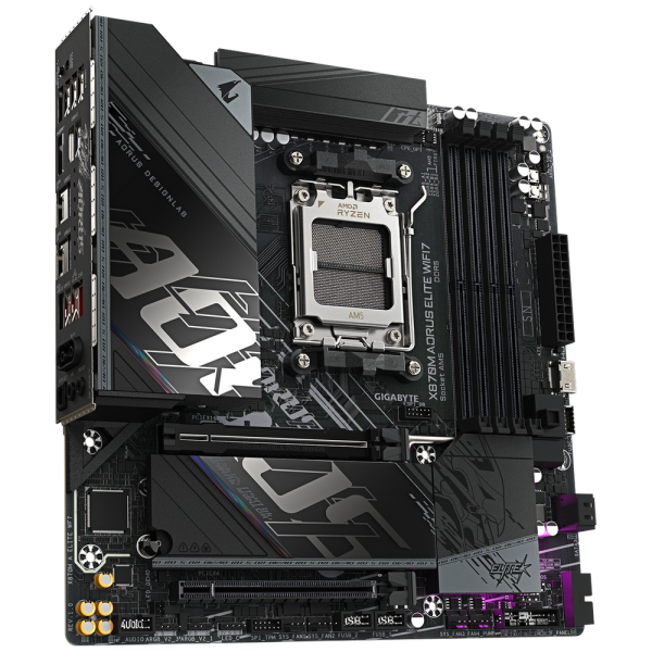 Материнская плата Gigabyte X870M AORUS ELITE WIFI7, RTL