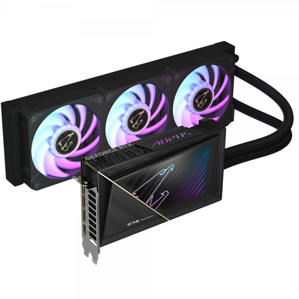 Видеокарта Gigabyte Bad Pack RTX5080 XTREME WATERFORCE 16GB GDDR7 256bit 3xDP HDMI LIQUID RTL bp