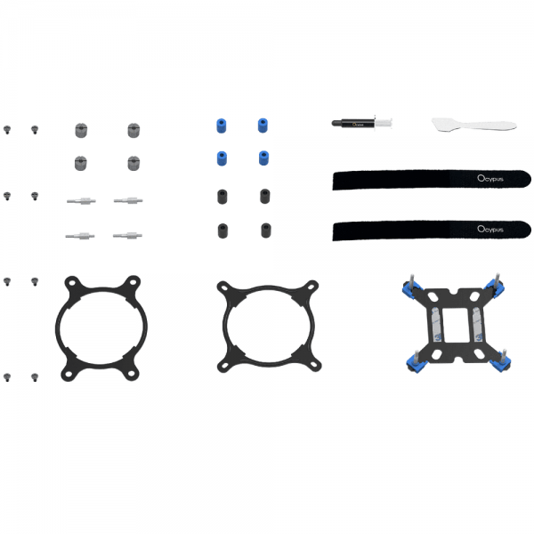 Вентилятор Cooler Ocypus Delta L24 BK ARGB V2 Black 280W/ All Intel/ AMD AM* / Screws
