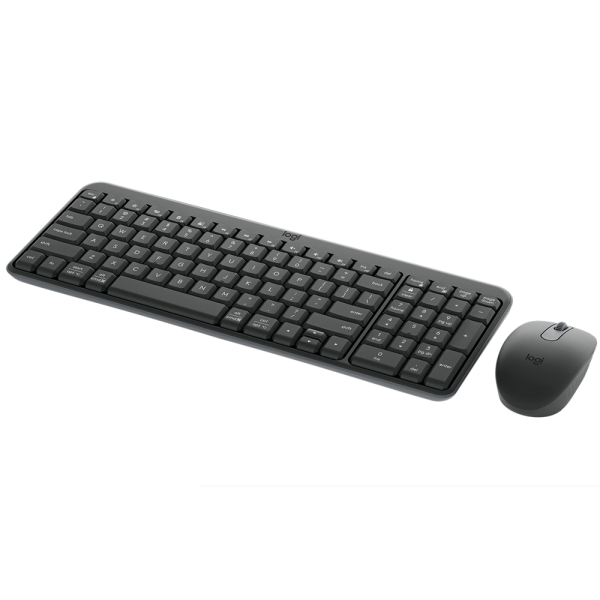 Клавиатура + Мышка беспроводные BT Logitech MK250,Graphite (920-013853)