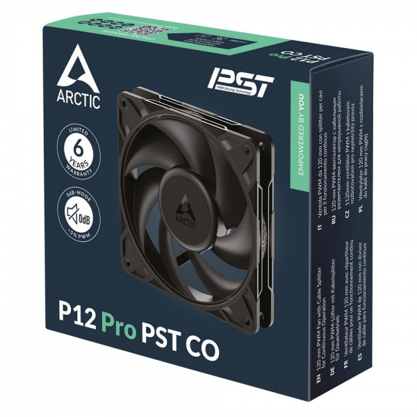 Вентилятор корпусной ARCTIC P12 Pro PST CO - retail (ACFAN00312A)