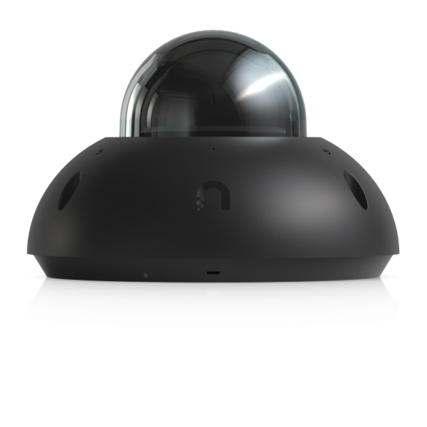 Ubiquiti UniFi Protect Camera G6 Dome Black Купольная камера 4K PoE, с ночным видением, интеллектуальным распознаванием и прочным антивандальным корпусом.