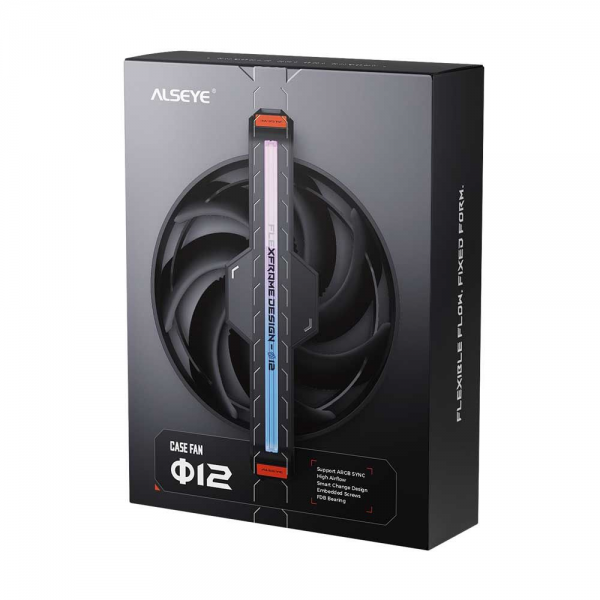 Вентилятор в корпус ALSEYE Φ12(DM12)-B
