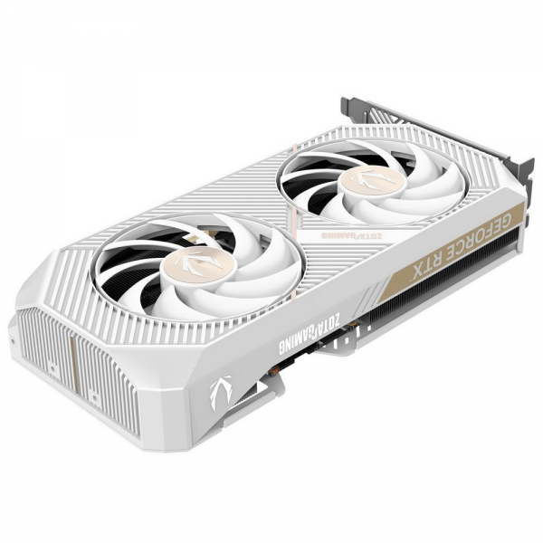 Видеокарта Zotac RTX5070 TWIN EDGE OC WHITE ED 12GB GDDR7 192bit 3xDP HDMI 2FAN PREMIUM PACK