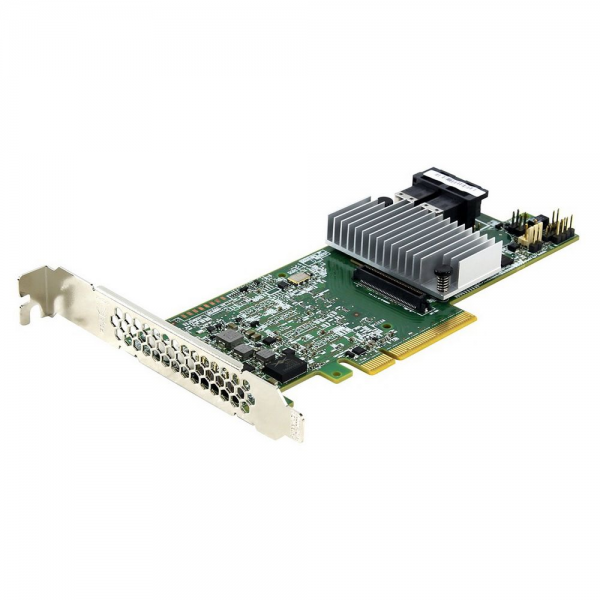 RAID-контроллер Broadcom 9361-8i(1G) SGL (LSI00417 / 05-25420-08 / 03-25420-11A / 03-25420-11B / 03-25420-11C / 03-25420-11D / 03-25420-14C ) PCIe 3.0 x8 LP, SAS/SATA 12G, RAID 0,1,5,6,10,50,60, 8port (2*int SFF8643), Cache 1GB, 3108ROC RTL (SN) {5} (0030