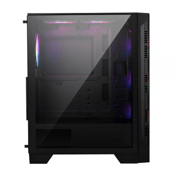 Корпус для ПК MSI Bad Pack MAG FORGE 120A AirFlow Mid-Tower, ATX, 2xUSB 3.2, Audio I/O, 6x120mm autoRGB Fan PWM RGB PWM Control Board, Tempered Glass Window, 306-7G23A21-809 / 306-7G23A41-HH9