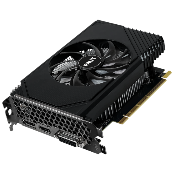Видеокарта Palit RTX3050 STORMX 6GB GDDR6 96bit DVI DP HDMI 1FAN ITX RTL