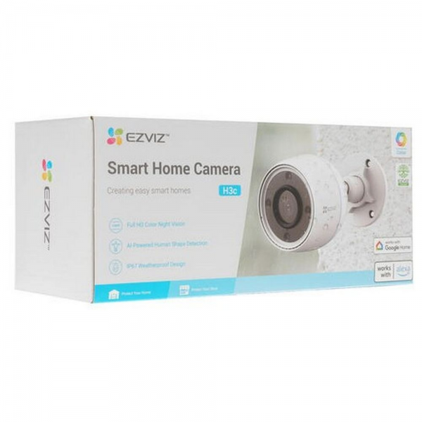 Камера видеонаблюдения Ezviz Ezviz H3C Color Уличная Wi-Fi камера Ezviz H3C Color с технология цветного ночного видения