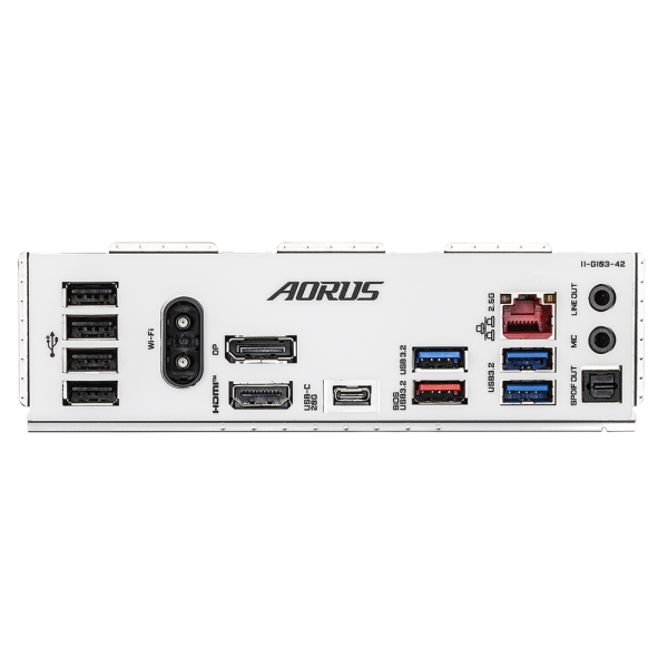 Материнская плата Gigabyte B760M AORUS ELITE WIFI6E GEN5, Socket 1700, Intel®B760, 4xDDR5-4800, HDMI+DP, 2xPCI-Ex16, 4xSATA3(RAID 0/1/5/10), 2xM.2, 8Ch Audio, 1x2.5GLan, WiFi, (4+4)xUSB2.0, (4+2)xUSB3.2, (1+1)xUSB3.2 Type-C™, mATX, RTL