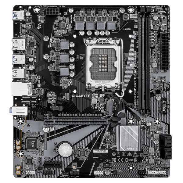 Материнская плата Gigabyte B760M H V2, RTL