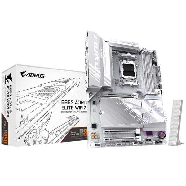 Материнская плата Gigabyte B850 AORUS ELITE WIFI7 ICE, RTL