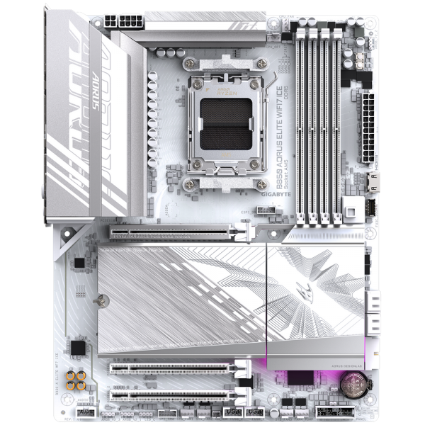 Материнская плата Gigabyte B850 AORUS ELITE WIFI7 ICE, RTL
