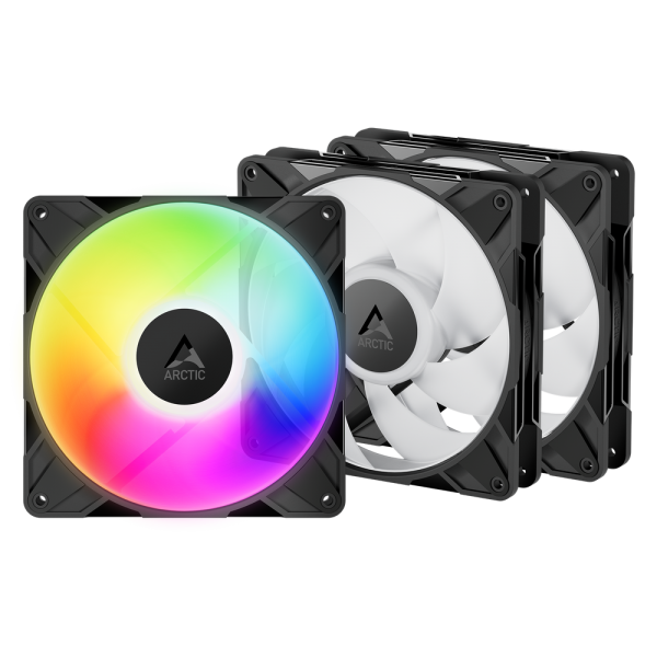 Вентилятор корпусной ARCTIC P12 Pro A-RGB - 3 Pack retail (ACFAN00310A)