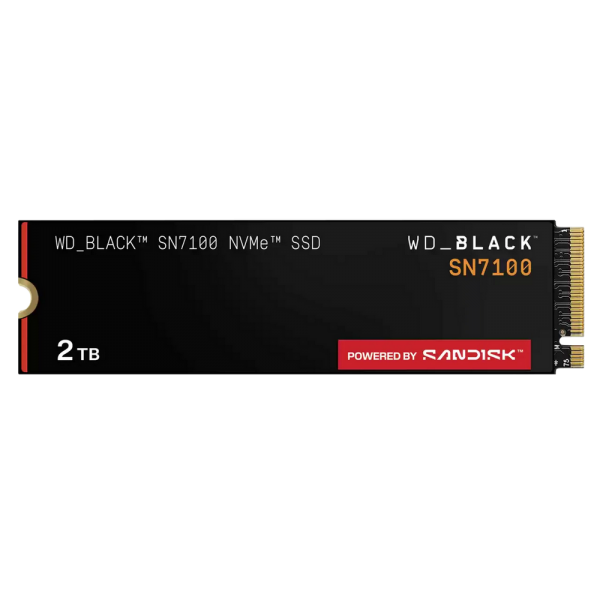 Твердотельный накопитель SSD Western Digital M.2 2280 2TB WD Black  WDS200T4X0E PCIe Gen4 x4, NVMe