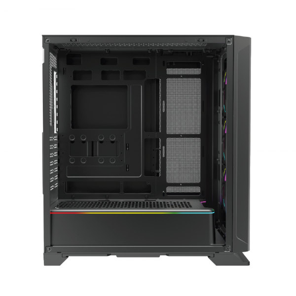 Корпус для ПК Forza FZ-G901 EATX Case, black, w/o psu,Tempered glass front panel, 2x3,5