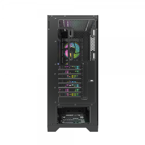 Корпус для ПК Forza FZ-G901 EATX Case, black, w/o psu,Tempered glass front panel, 2x3,5