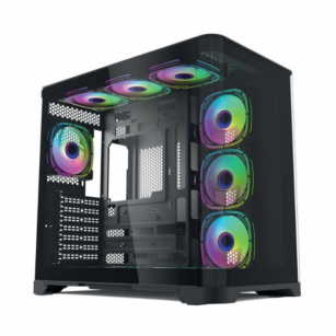 Системный блок KWIK (Intel Core i3-14100 OEM / 64 ГБ ОЗУ (2 модуля) / Afox RX5700XT 8GB GDDR6 256bit 3xDP HDMI 2FAN RTL / 960 ГБ SSD)