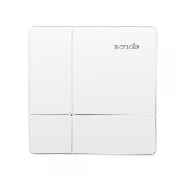 Точка доступа Wi-Fi Tenda i24 Двухдиапазонная гигабитная точка доступа AC1200,  2,4/5 ГГц, до 1167 Мбит/с, антенны 2x4дБи