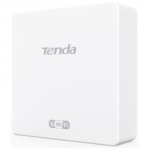 Точка доступа Wi-Fi Tenda Tenda W15-Pro Настенная гигабитная точка доступа AX3000 , 2,4/5 ГГц, до 2976 Мбит/с, PoE, 1x1 Гбит/с+