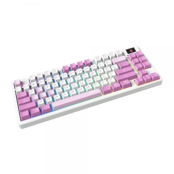 Клавиатура MSI FORGE GK600 TKL W VIOLET RU (S11-43RUQ01-HH9)