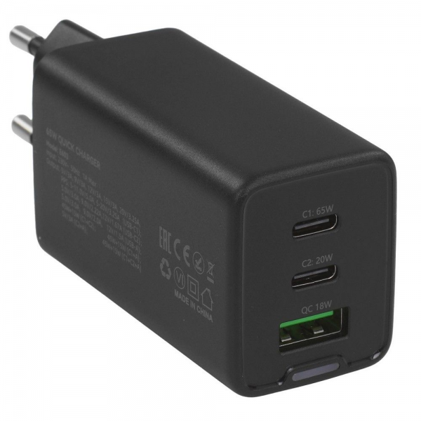Сетевое зарядное устройство EOFE E603(B) 65W