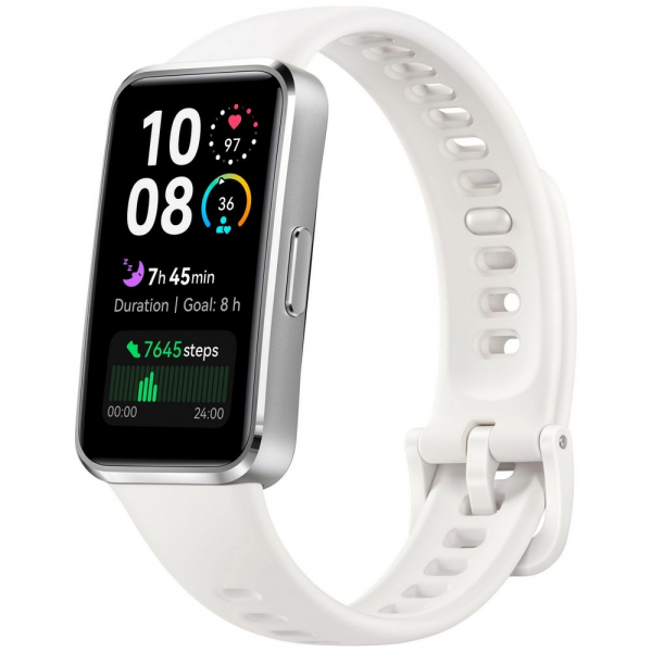 Фитнес-браслет Huawei Band 10 белый  bp Bad Pack