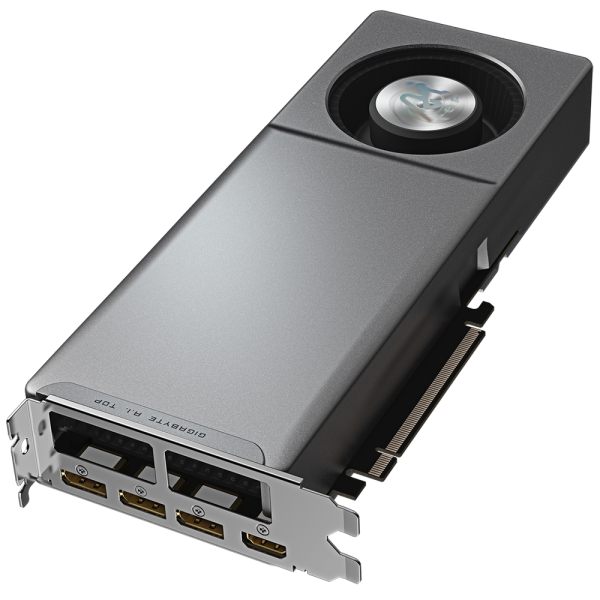 Видеокарта Gigabyte AI PRO R9700 AI TOP 32GB GDDR6 256bit 3xDP HDMI BLOWER RTL