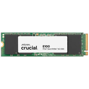 Твердотельный накопитель SSD Crucial E100 1TB PCIe 4.0 x4 M.2 SSD CT1000E100SSD8 3D NAND TLC
